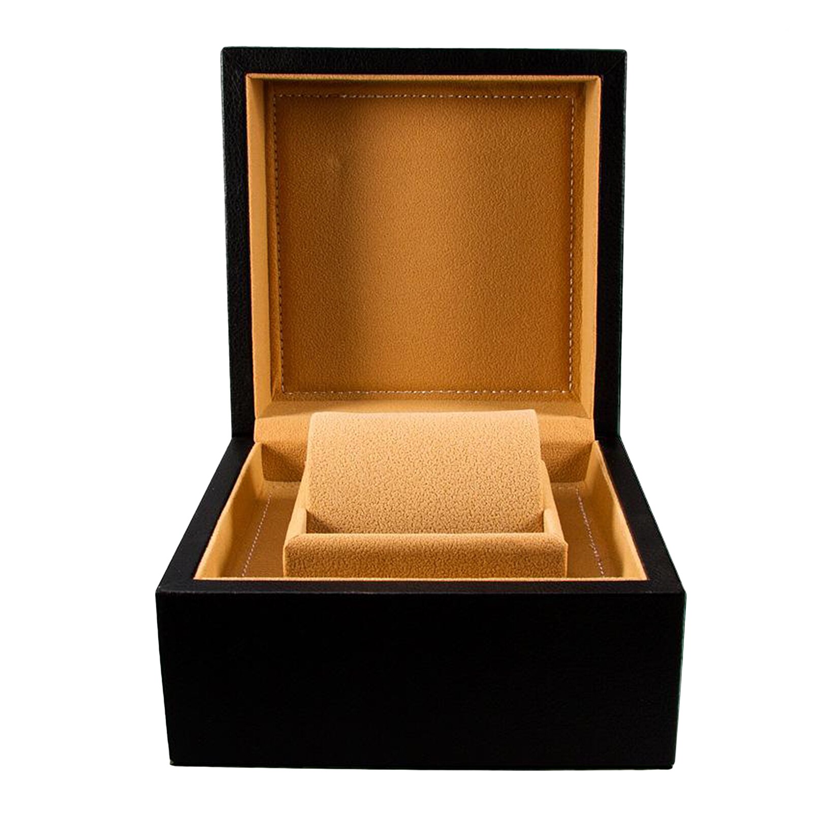 Single Slot Houten Horloge Case Box Sieraden Organizer Opslag Armband Horloge Doos