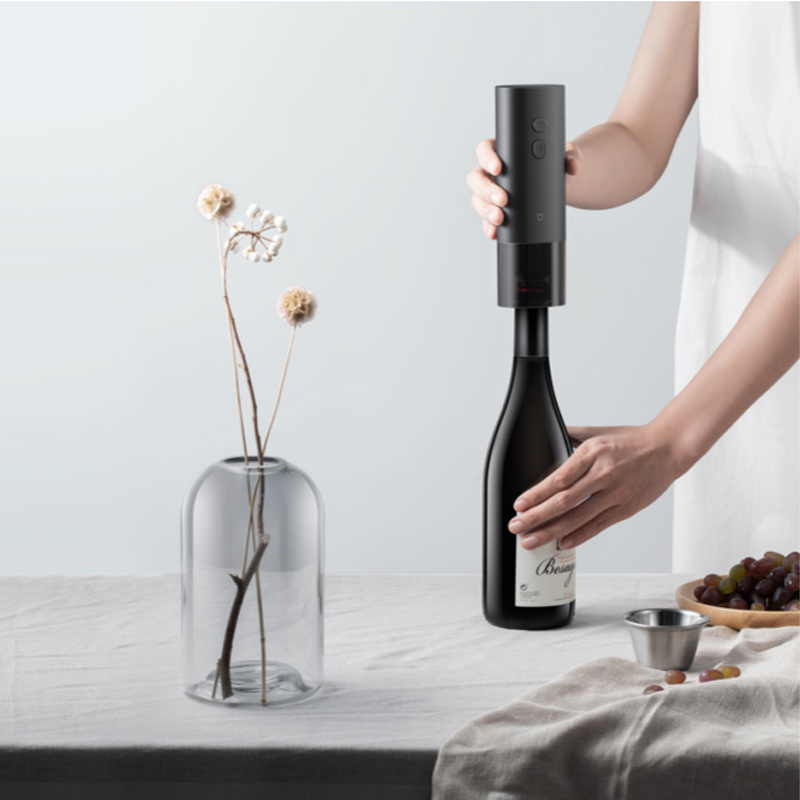 XIAOMI MIJIA Electric Wine Opener Automatic Bottle Cap Opener For Wine Corkscrew Machine