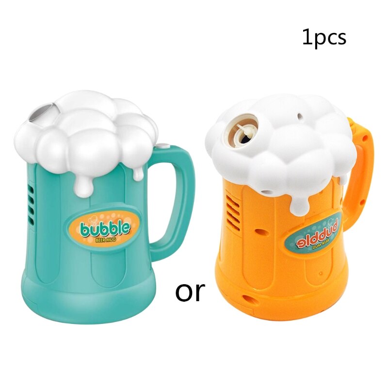 Muziek Bier Mok Bubble Blazen Product Bier Cup Bubble Maker Bier Mok Automatische Blow Bubbels Maker Speelgoed Zwembad Speelgoed developm