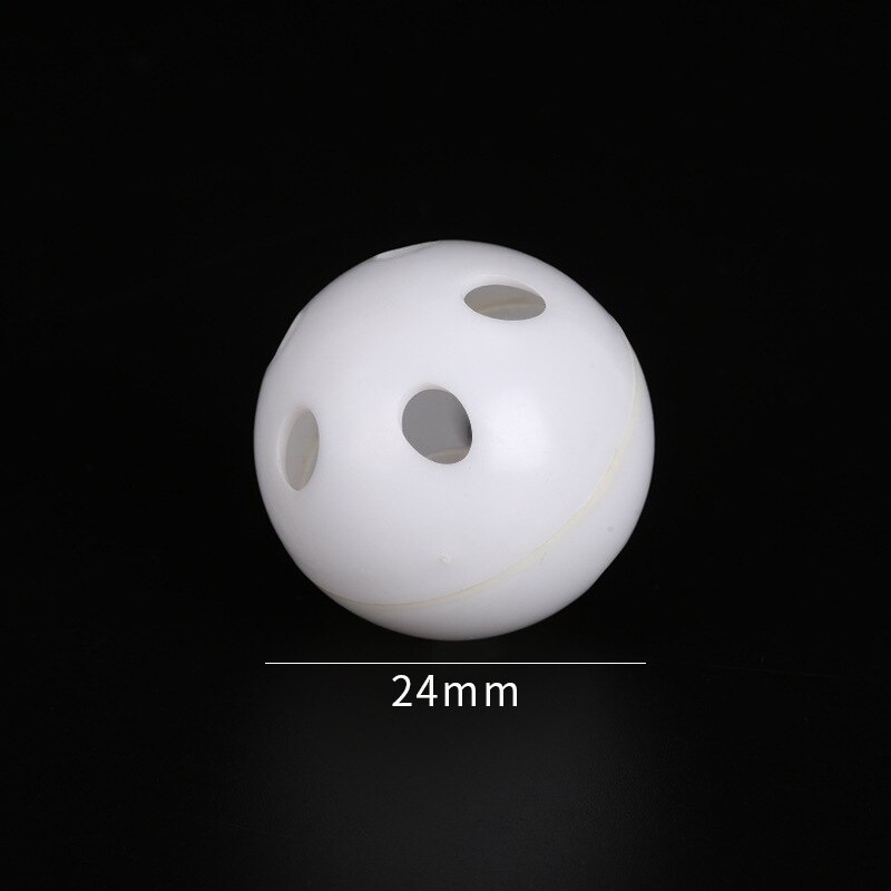 Hochet en plastique pour bébé, 10 pièces, boules de clochette, couineur, jouets pour bébé, bricolage, perles, fabricant de bruit, réparation, fixer le chien, jouet, accessoires