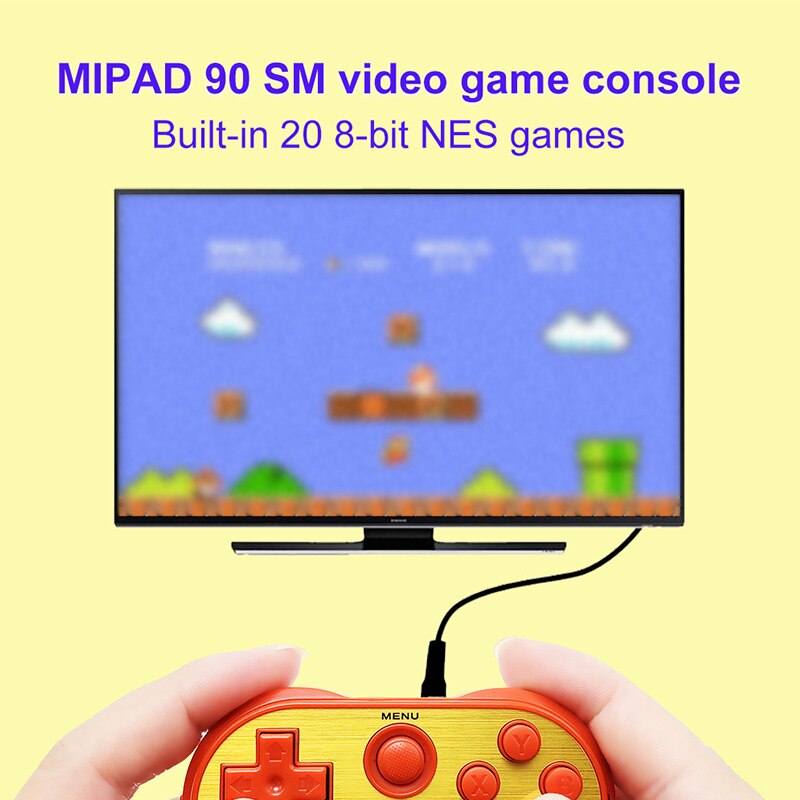 Mando de juegos clásicos MINI, consola de juegos portátil, 8 Bits, Mipad90SM