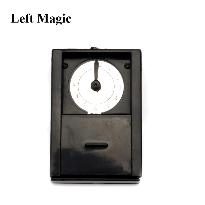 Reloj de predicción, trucos de magia, ilusión de tiempo, Guess1 Set a través de la cubierta, juguete, diversión fácil