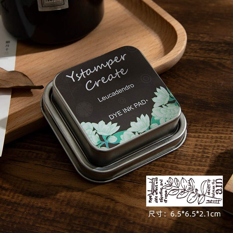 Stamp Ink Pads for Rubber Stamps Waterproof Pads for Acid-Free Non-Toxic Card Making Wood Fabric and Paper: I