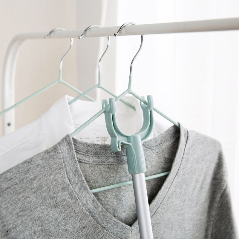 Kleding Staaf Thuis Telescopische Kleren Staaf Balkon Picking Pole Slaapzaal Versterking Aluminium Kleren Staaf Kleren Staaf