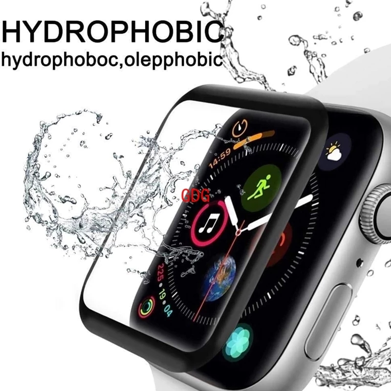 3D Waterproof Full Screen Protector For Apple Watch 7 6 SE 5 4 45mm 41mm 40mm 44mm Not Tempered glass For iwatch 3 2 1 38mm 42mm