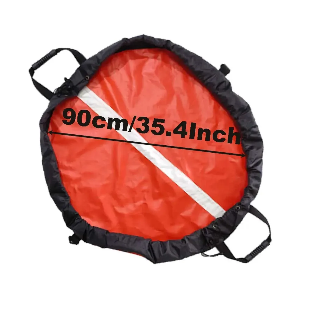 Traje de neopreno impermeable para natación, estera de cambio de ropa de playa, bolsa de transporte con asa, correas para los hombros para surf, Kayak: Blanco