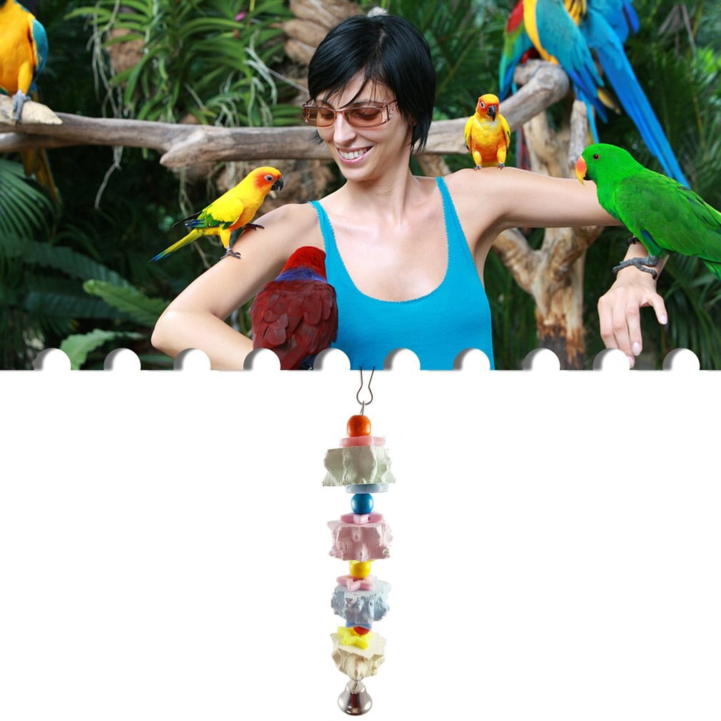 Natural Zanthoxylum Molars String Biting String Parrot Bite Toy Portable Bird Pet Supplie Bird Cage Accessories