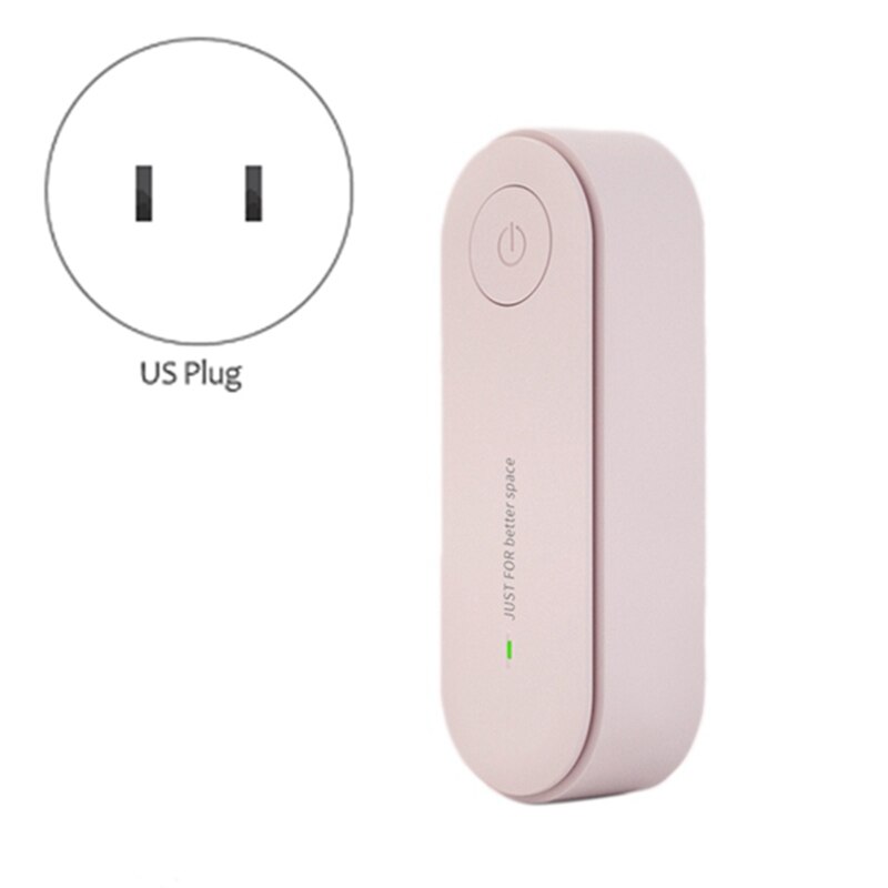 Luftreiniger für Hause Reiniger Mini Luft Ionisator Rauch Entfernen Tragbare Deodorizer Lufterfrischer, UNS Stecker