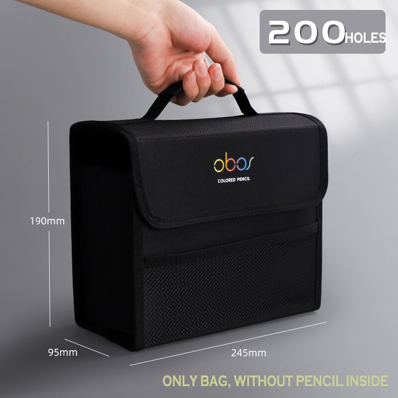 DUBENS - Gekleurde potlodenhouder, sleuven canvas wrap pouch etui set voor kinderen en volwassenen, reistekening kleurrol organizer (kat, 24 gaten