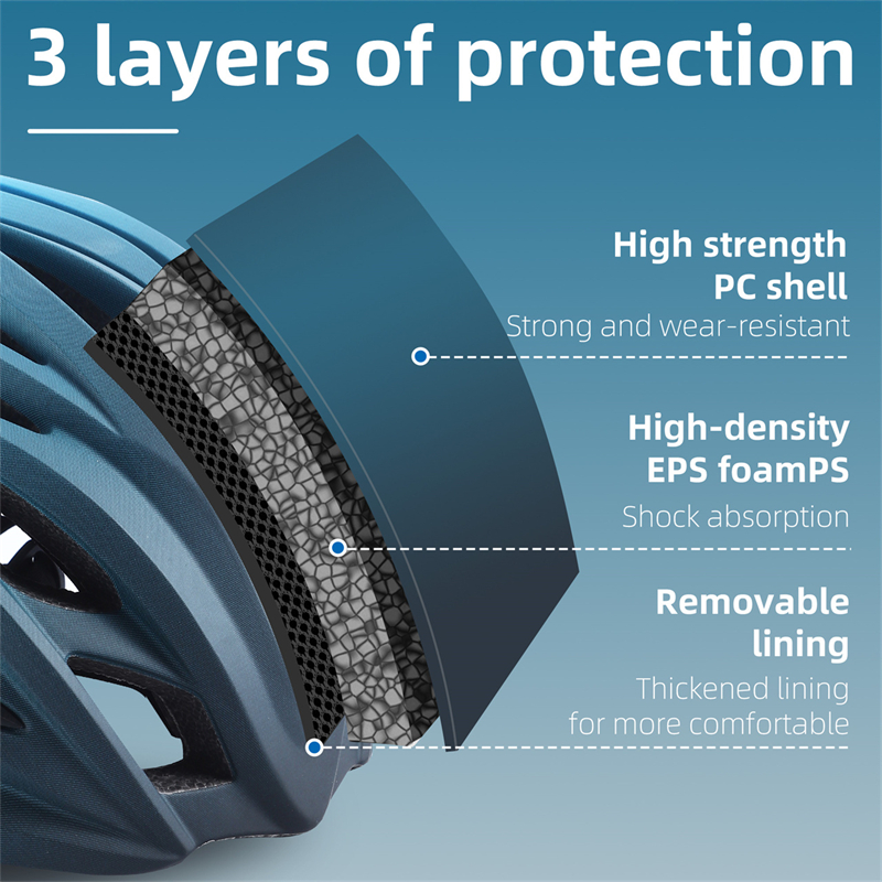 WEST BIKING-casco de ciclismo ultraligero moldeado integralmente para hombre y mujer, casco de carreras, gorra de seguridad para bicicleta de montaña y carretera, accesorios