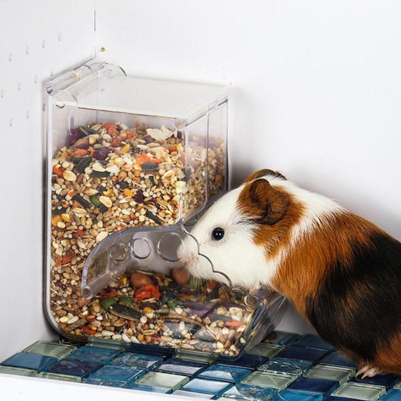 Automatic Hamster Feeder Food Dispenser Dish Bowl – Grandado