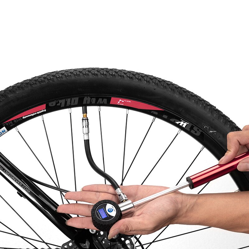 40 # Hoge Druk Pomp Fiets Basketbal Opblaasbare Buis Mini Draagbare Kleine Pomp Met Slang Fiets Accessoires Fiets Pomp