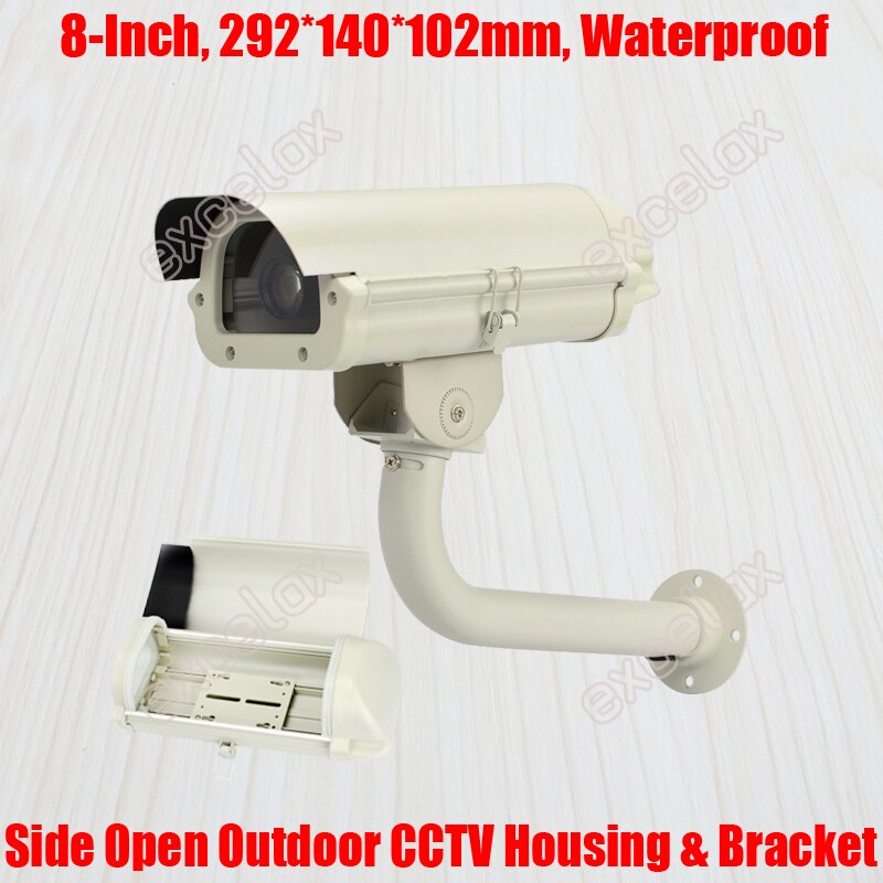 2PCS/Lot 97x72mm Transparent Front Single Glass Dual-Glass for Side Open CCTV Camera Housing Enclosure