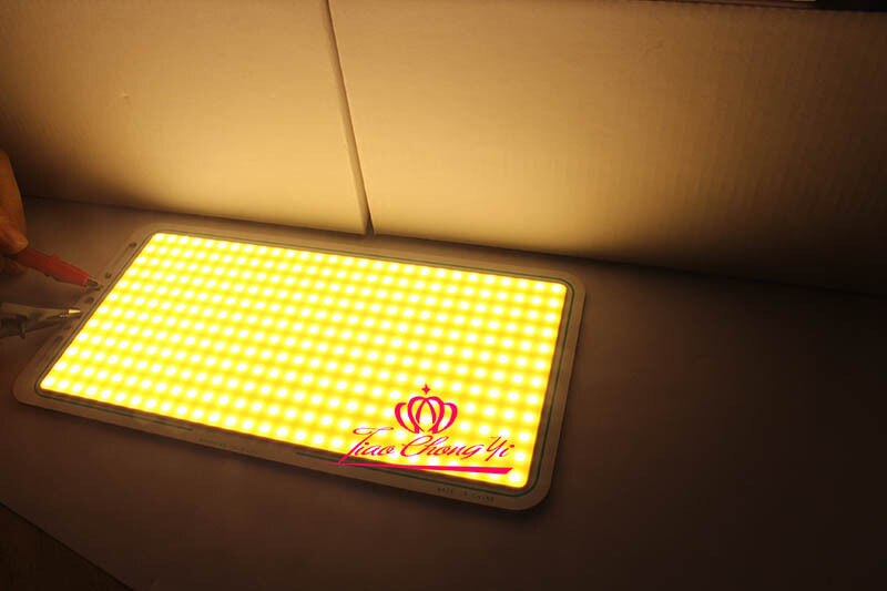 160w 336 led chip strip flip modul panel lys 220 x 112mm varm whitecob led tube camping