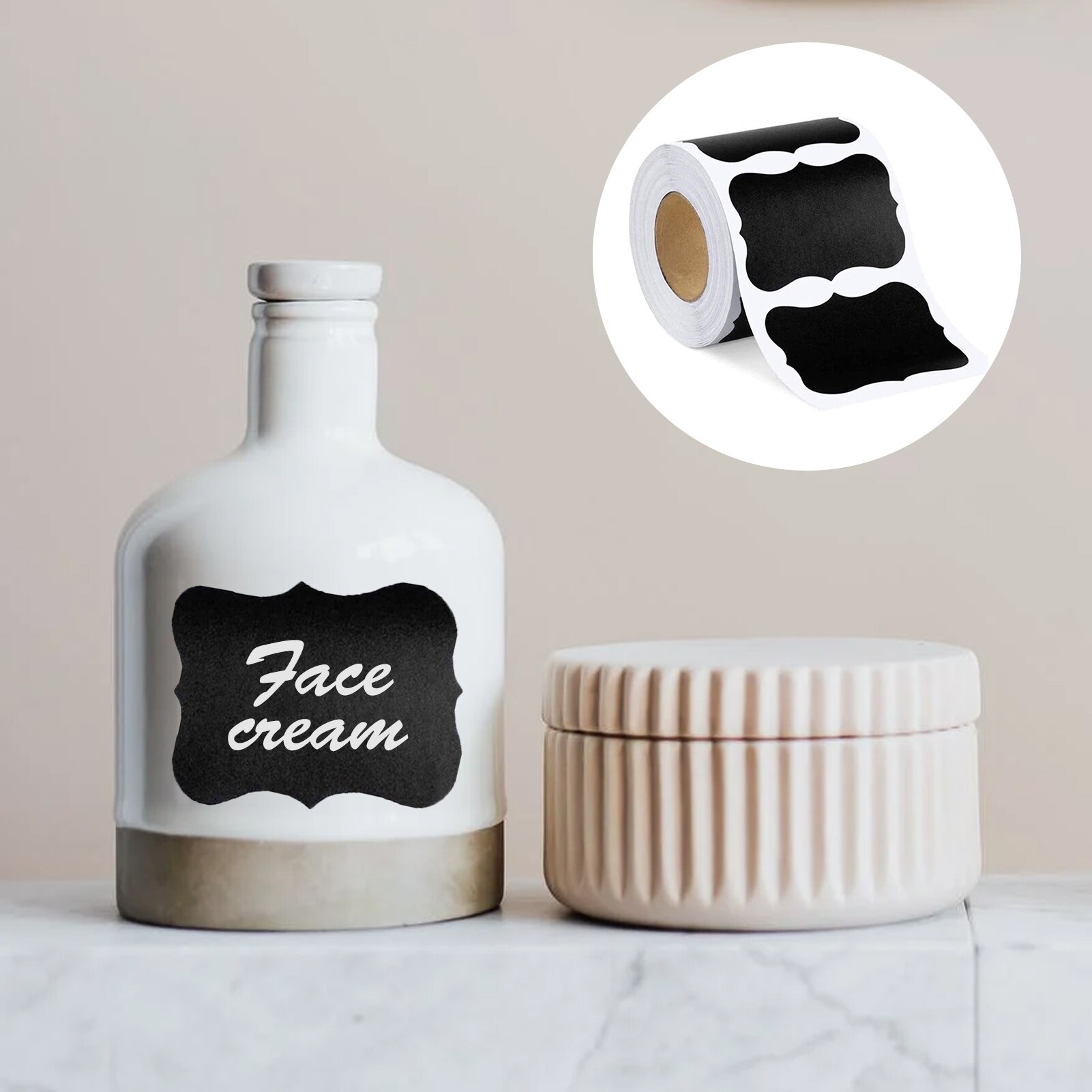 Blackboard Label Stickers Waterproof Removable Pantry Chalkboard Kitchen Spices Stickers Jar Bottles Stickers For Cans Classy