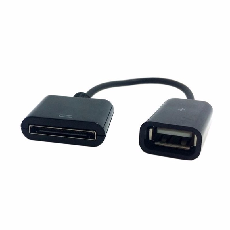 Do ck 30p Female naar USB 2.0 Female Data Charge Cable Dock 30P Zwart en Wit