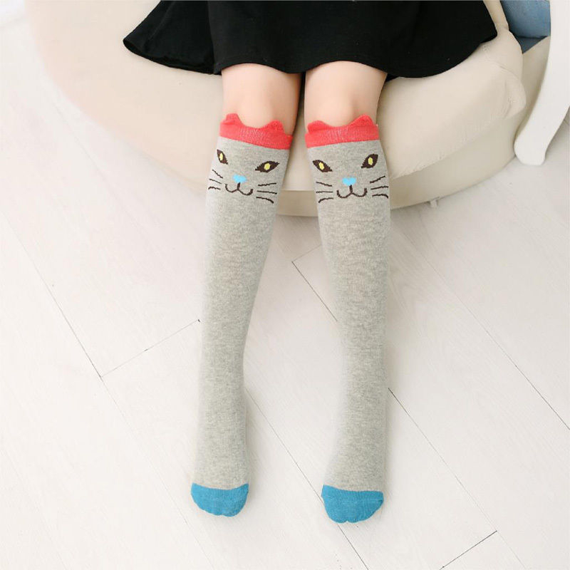 Calzini lunghi per bambini calzini estivi per bambina scaldamuscoli per bambina calzini alti per bambini calze collant per 3-12 anni