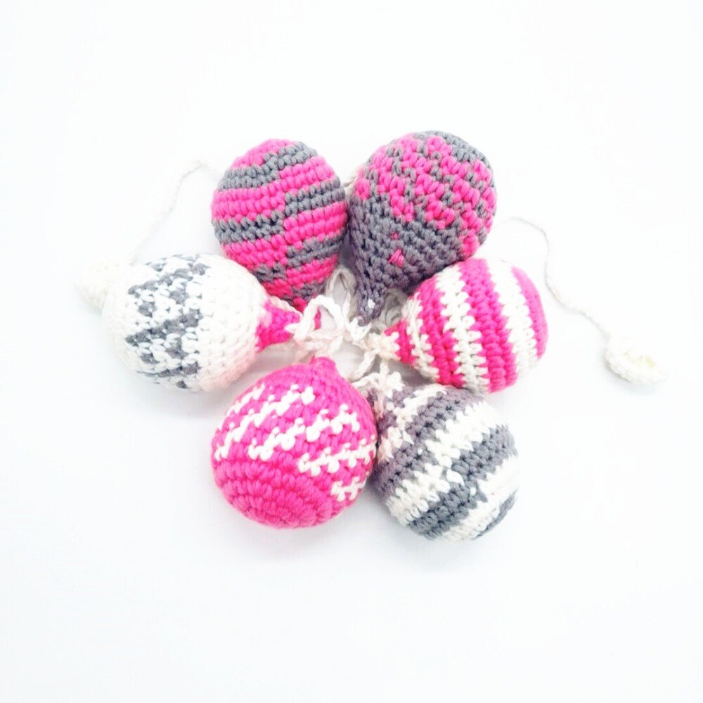 Scandinavische stijl hangende decoraties gehaakte druppels decoratie babymobiel tipi decoratie