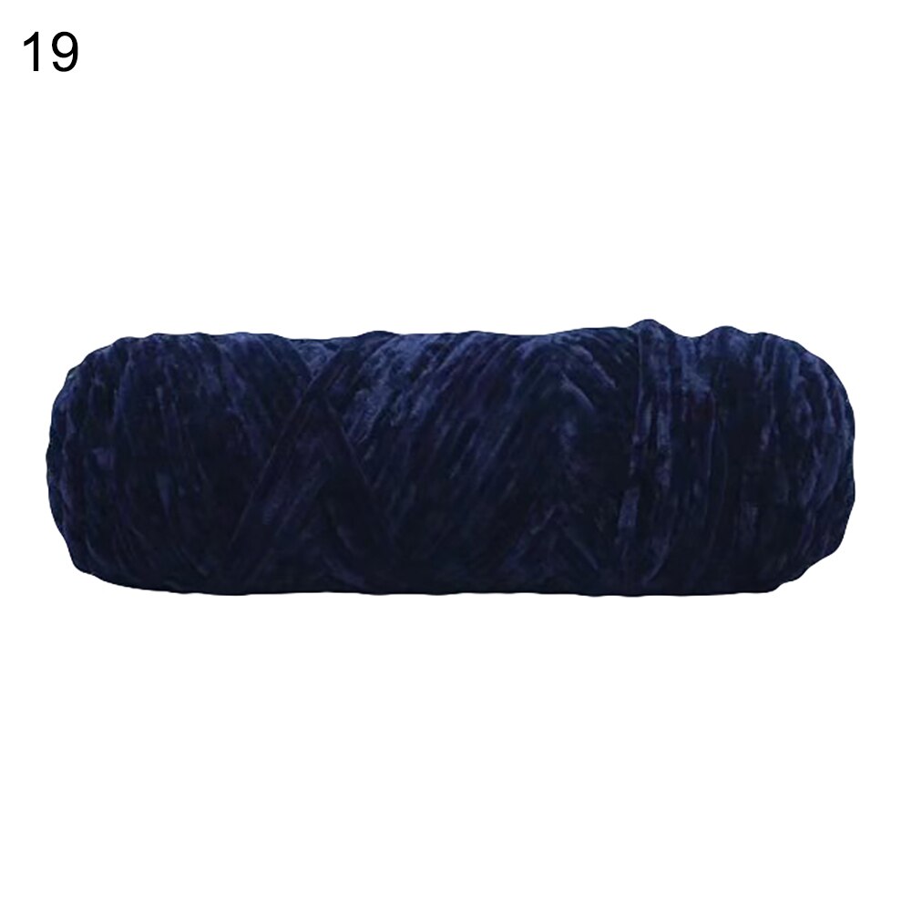 100g Chenille doux bébé tricot Crochet péritel chapeau laine fil photographie accessoire: 19