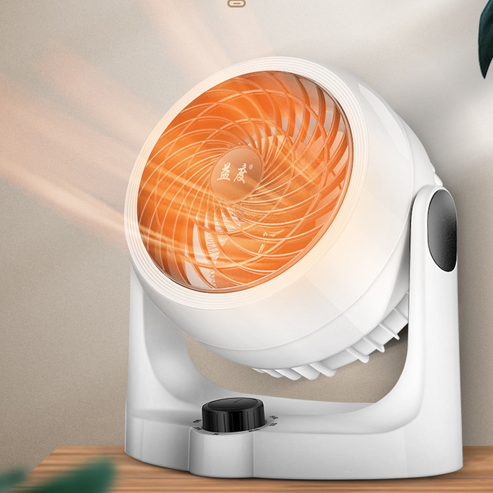 Ventilador eléctrico de piso interior, máquina de refrigeración y calentadores de escritorio, práctico radiador de estufa de calefacción para el hogar, enchufe europeo para invierno