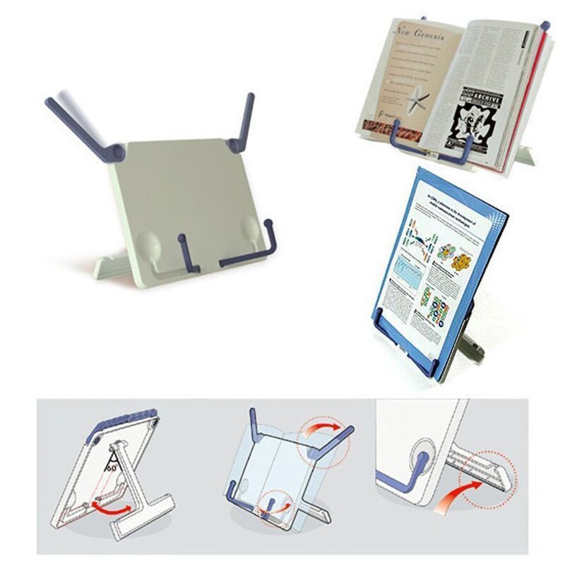 Muziek Sheet Stand Boek Lezen Stands Opvouwbare Verstelbare Houder Voor Lezen Cook Book DU55