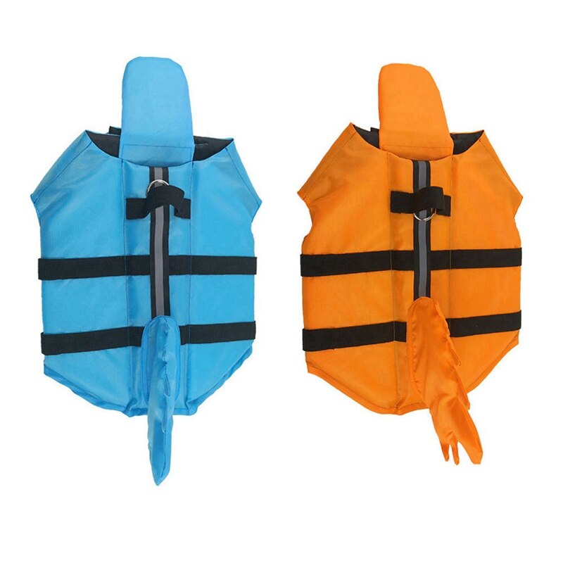 Dragon Tail chien gilet de sauvetage vêtements de sécurité gilet de sauvetage pour animaux de compagnie été chien vêtements de natation bouledogue français Fin veste