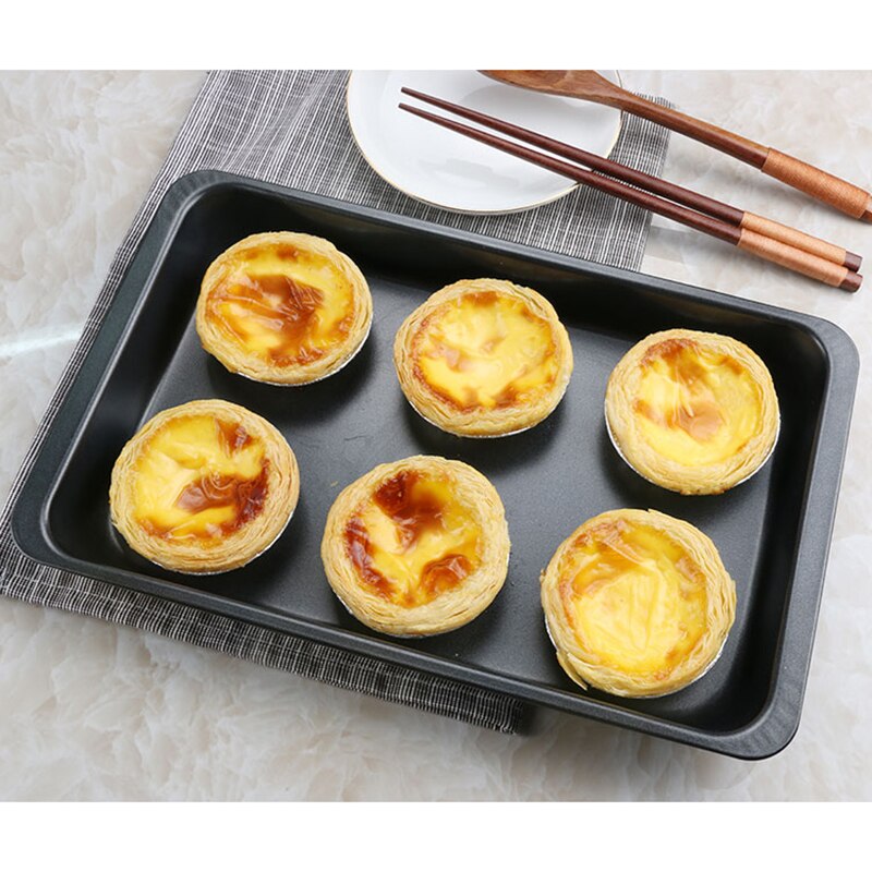 Láminas antiadherentes para horno, bandeja para hornear, grande, resistente, libre de óxido, no tóxico