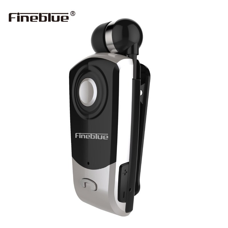 FineBlue F960 Mini Bluetooth Earbuds - Wireless Noise Cancelling Headset with Vibration for Mobile Calls: F960-S-NOBOX