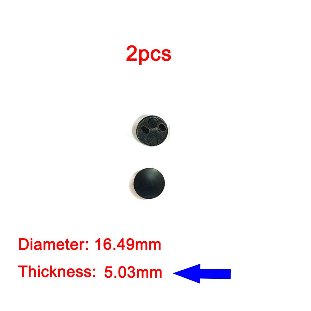 Notebook computer feet for DIY Dell MSI Lenovo ASUS acer HP laptop bottom shell rubber feet Foot pad diameter 16.49mm: 5.03 2pcs