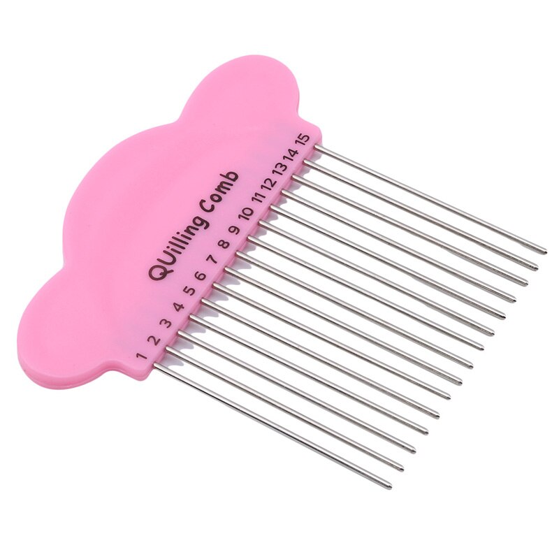 Paper Quilling Comb Tool Paper Craft Tool Plastic Creat Loops Accessory Supply Handmade Craft DIY