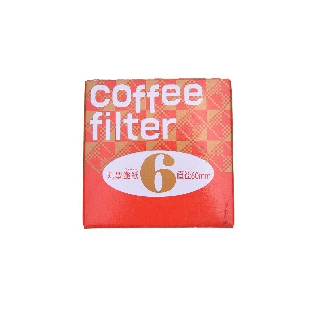 100Pcs 60mm Coffee Filter Paper Round Drip Cup Coffe Paper Maker Kitchen Cooking Coffee Tools