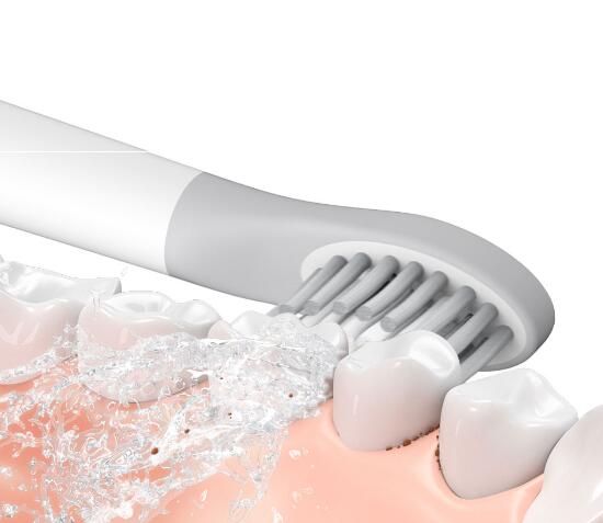 Xiaomi-cepillo de dientes eléctrico sónico SO WHITE, 2 colores, limpieza profunda de dientes, cerdas DuPont pequeñas y portátiles, carga inductiva