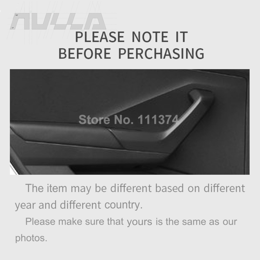 Revêtement intérieur de poignée de porte accoudoir avec autocollant en Chrome carbone, accessoires de garniture, pour VW Volkswagen t-roc T Roc
