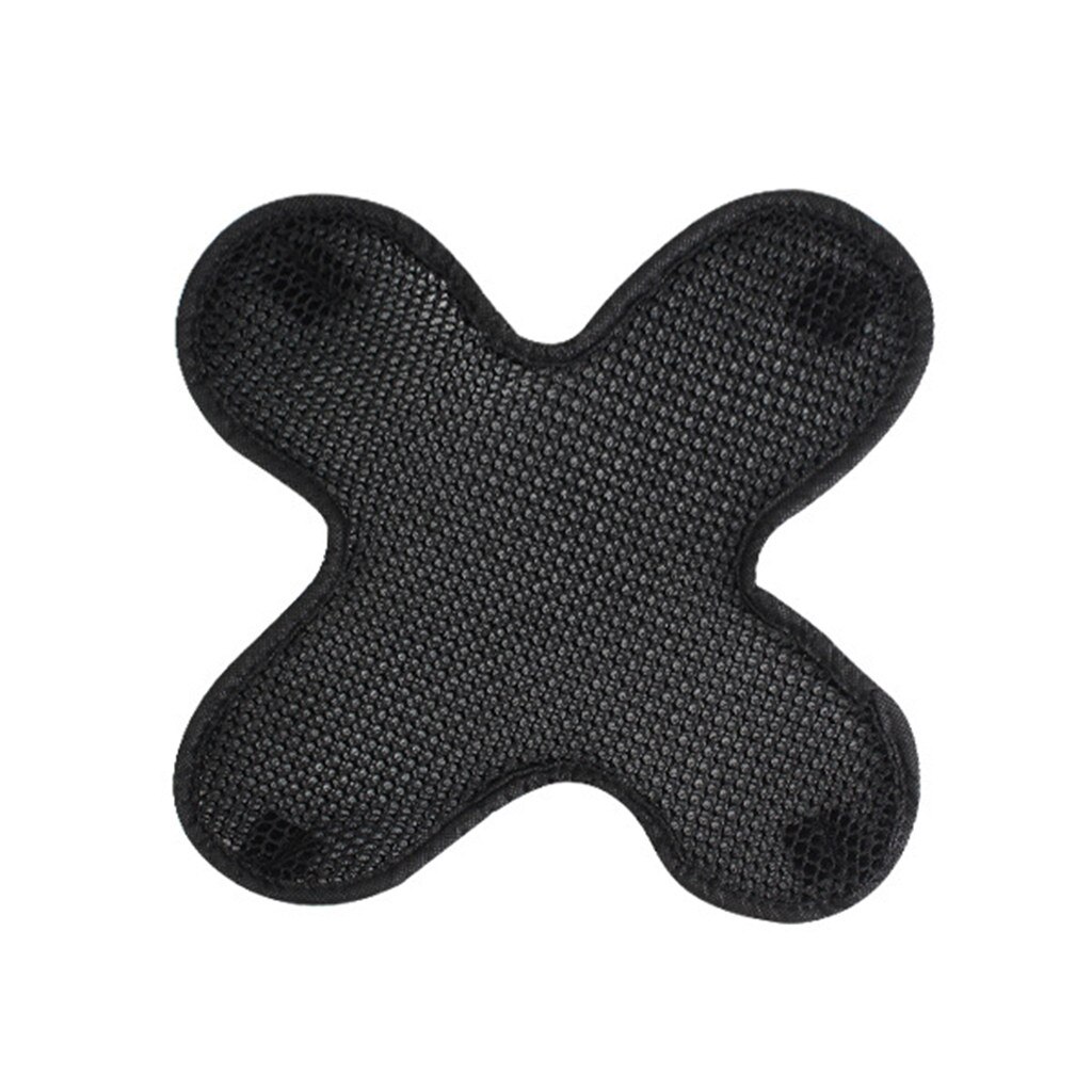 Summer Cooling MTB Road Adult Bike Cycle Helmet Lining Pads Liner 3D Honeycomb Helmet Mesh Liner Insulation Cycling Equipment#50: Black 