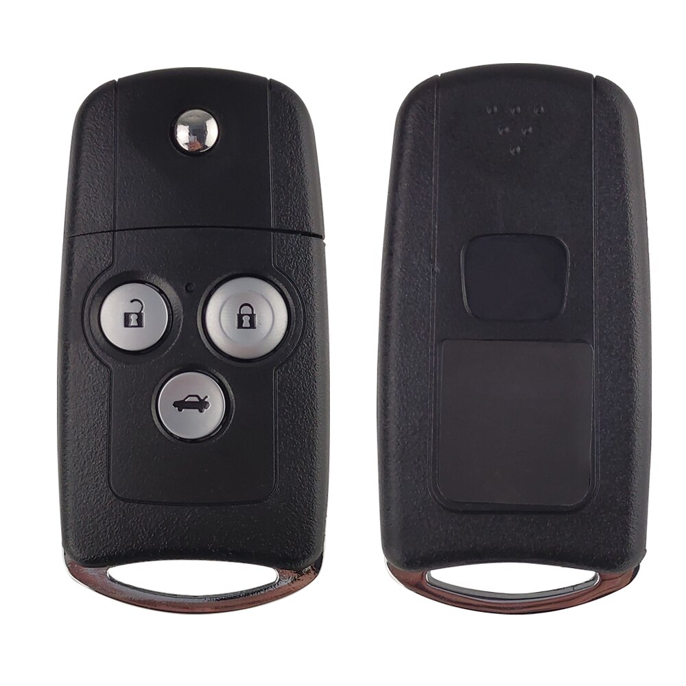 Okeytech 3 Knoppen Auto Afstandsbediening Flip Sleutelhanger Case Shell Cover Upgrade Voor Honda Voor Civic Voor Accord Jazz Crv