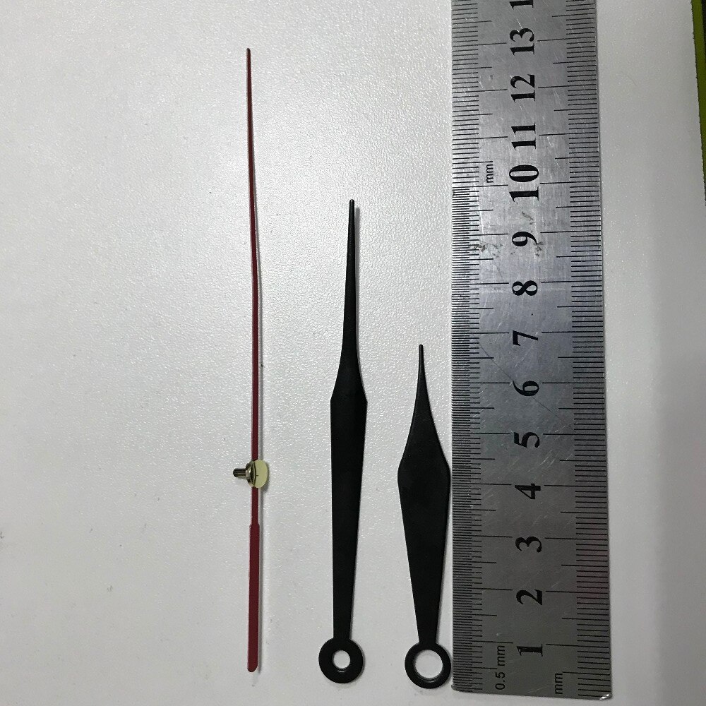 Silent Quartz Clock Movement Clock DIY with black pointer Wall clock movement replacement parts dedicated 28MM Shaft Sweep