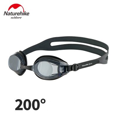 Naturehike Zwembril Zwemmen Dioptrie Bril Anti Fog Uv Bescherming Optische Waterdichte Bijziendheid Brillen Voor Mannen Vrouwen: myopia 200