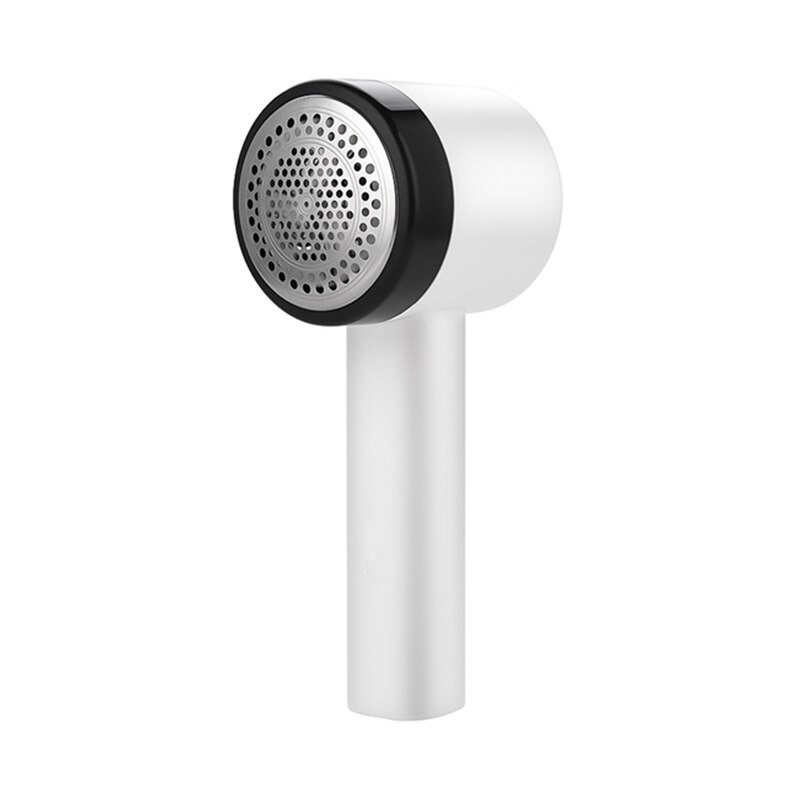 Rechargeable Portable Lint Remover Clothes fuzz pellet trimmer machine Charge Fabric Shaver Removes for clothes Spools removal: White standard
