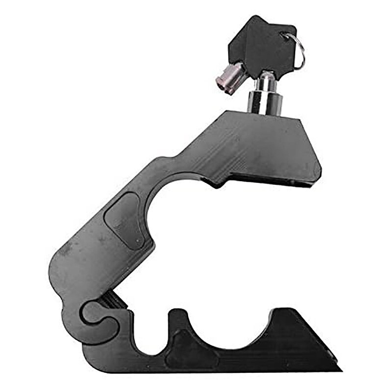 Universal Motorcycle Lock CNC Motorcycle Handle Throttle Grip Security Lock with 2 Keys