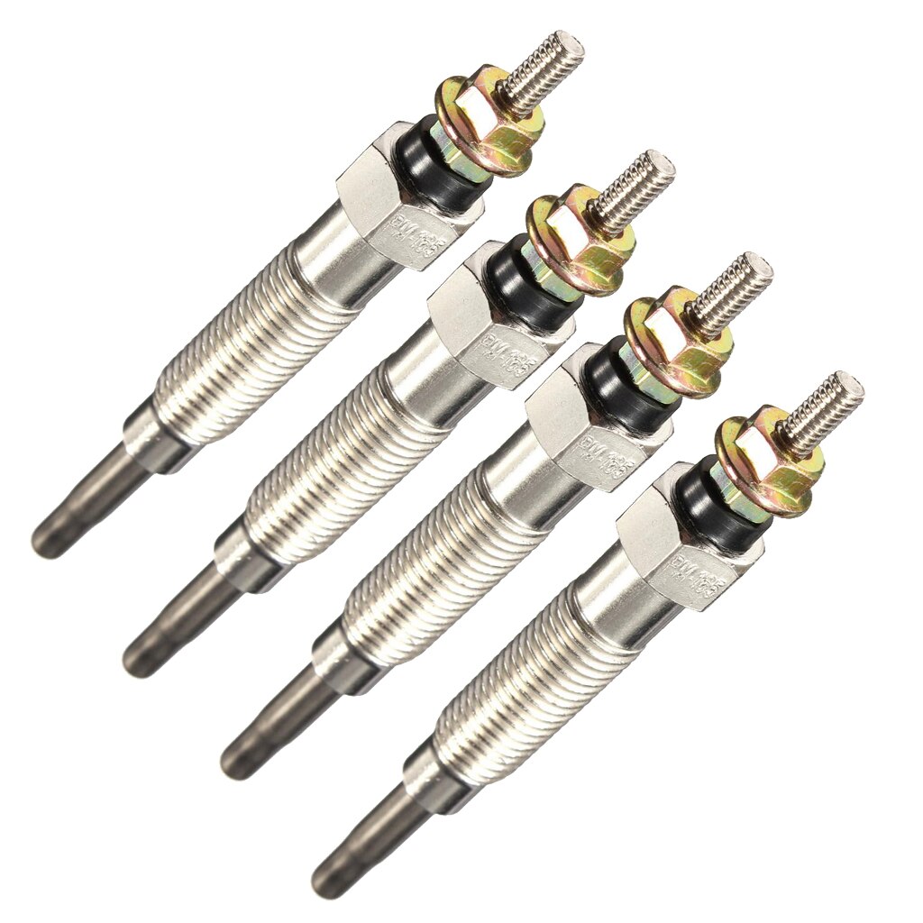 Easy Install Safety 4 Pieces Diesel Heater Glow Plugs For Mitsubishi Pajero