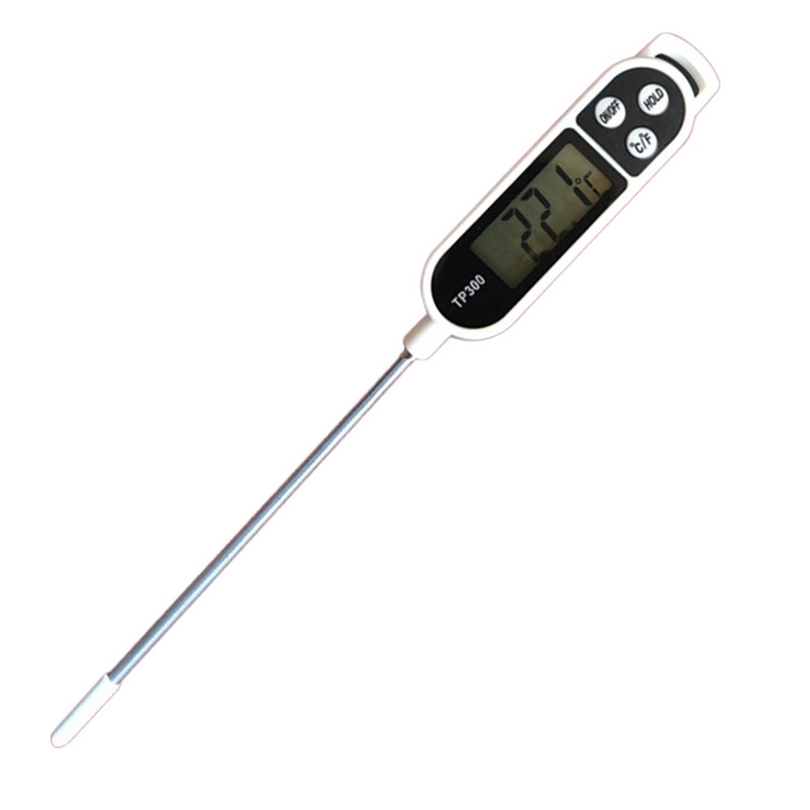 Digital Food Cooking Meat Thermometer With Long Probe For Kitchen BBQ Milk Meshes Grate Net Camping Hiking Outdoor Grill#45: Default Title