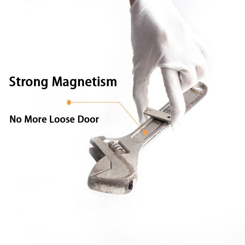 Punch-free Magnetisk Dörrstängare - Stark Dörrmagnet Lås för Möbel Skåp
