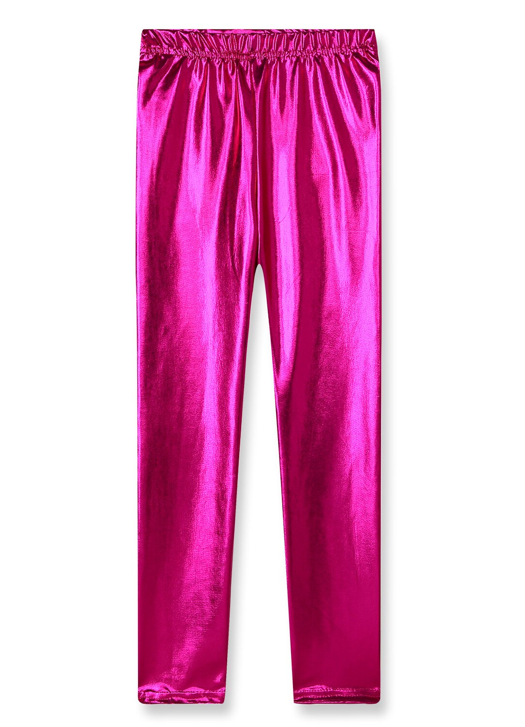 Leggings för #39 bling flickor byxor barn guldbyxor vår höst leggings för flickor barn byxor baby legins 2-9y: Rosröd / 10