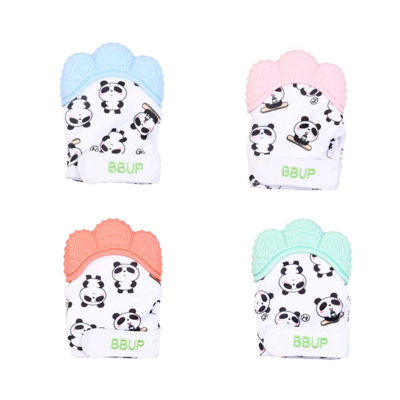 Peuter Speelgoed Pcs Food Grade Siliconen Bijtringen Baby Tandjes Handschoenen Anti-Bite Hand-Collectie Baby Molaire handschoenen Een X U
