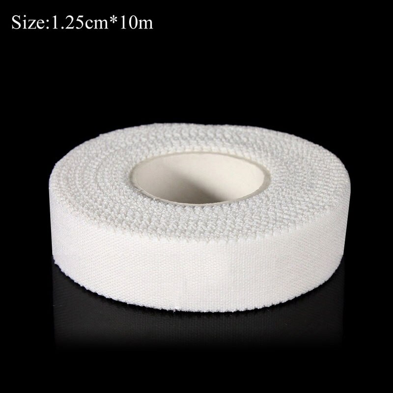 Sportsbinding elastisk tape rull zinkoxid fysio muskel belastning skade støtte: 1.25cm