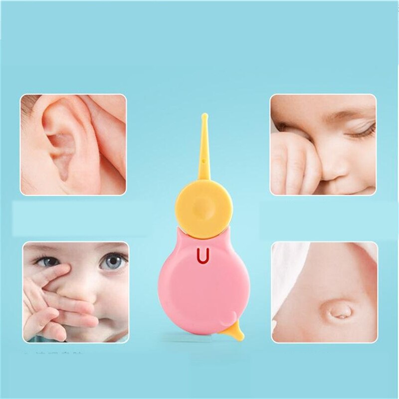 Sikkerhed spædbarn rundt hoved multifunktionsklemme til rustfri næse rengøring baby pleje navle pleje spædbarn forsyninger