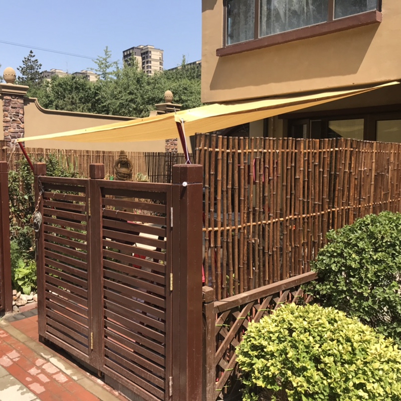 Thick 96% Sun Shade Rate Sunshade Net Lightly Yellow Window Net Window Awning Shade Sail Awning Anti-UV Garden Yard Shade