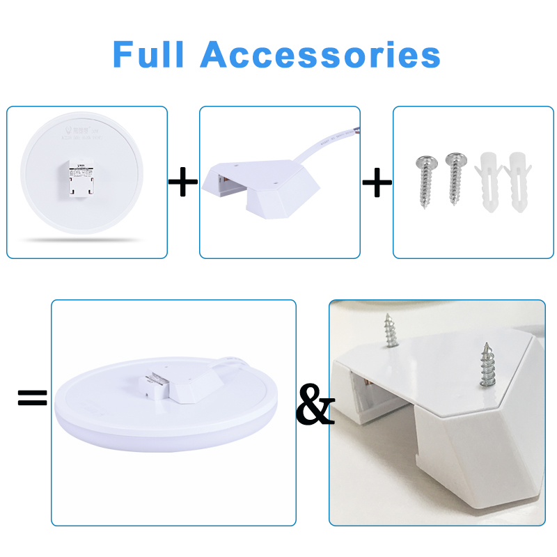 Led Panel Light LED Plafond Lamp 220V Moderne Opbouw Verlichting 15W 20W 30W 50W lampen Voor Indoor Home Keuken Verlichting