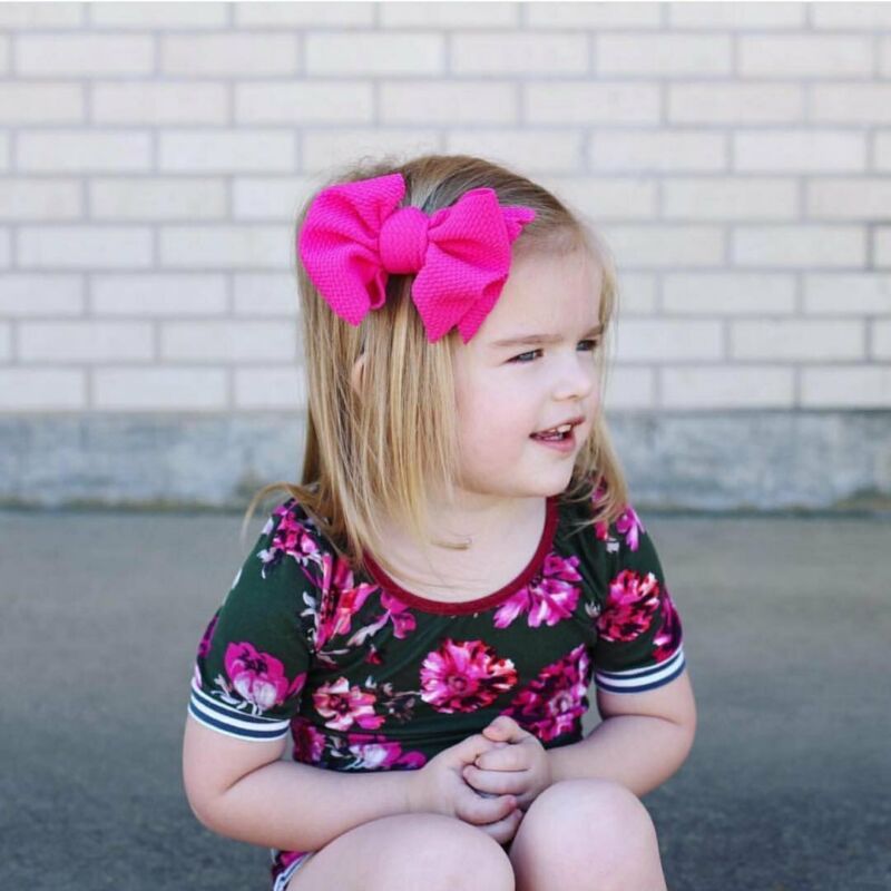2PCS Set Baby Girl Hair Accessories Hair Bow Clips Pinwheel hairbows for Toddlers sweet girls Hairpins Hair Bow Hair Clip