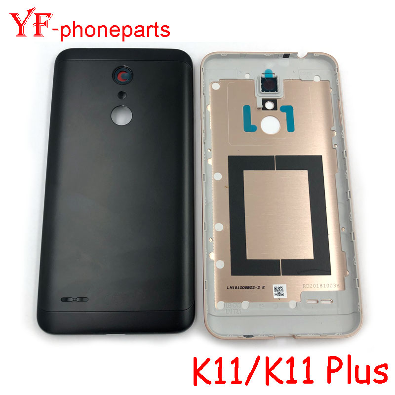 10Pcs Voor Lg K11 / K11 Plus Back Battery Cover Rear Panel Deur Behuizing Geval Reparatie Onderdelen